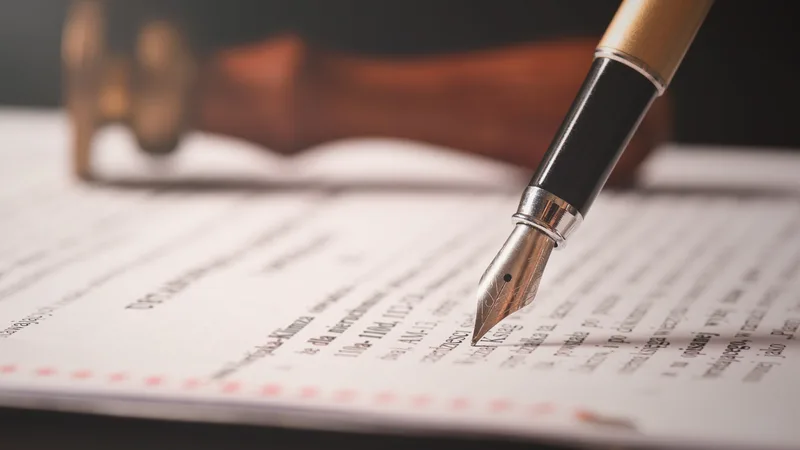 pen writing a probate testament - Fiona Bruce Solicitors
